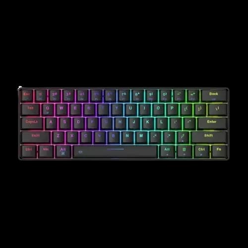 Dareu EK861 TRINITY GTR Brown Switch RGB Tri-Mode Wireless Mechanical Keyboard