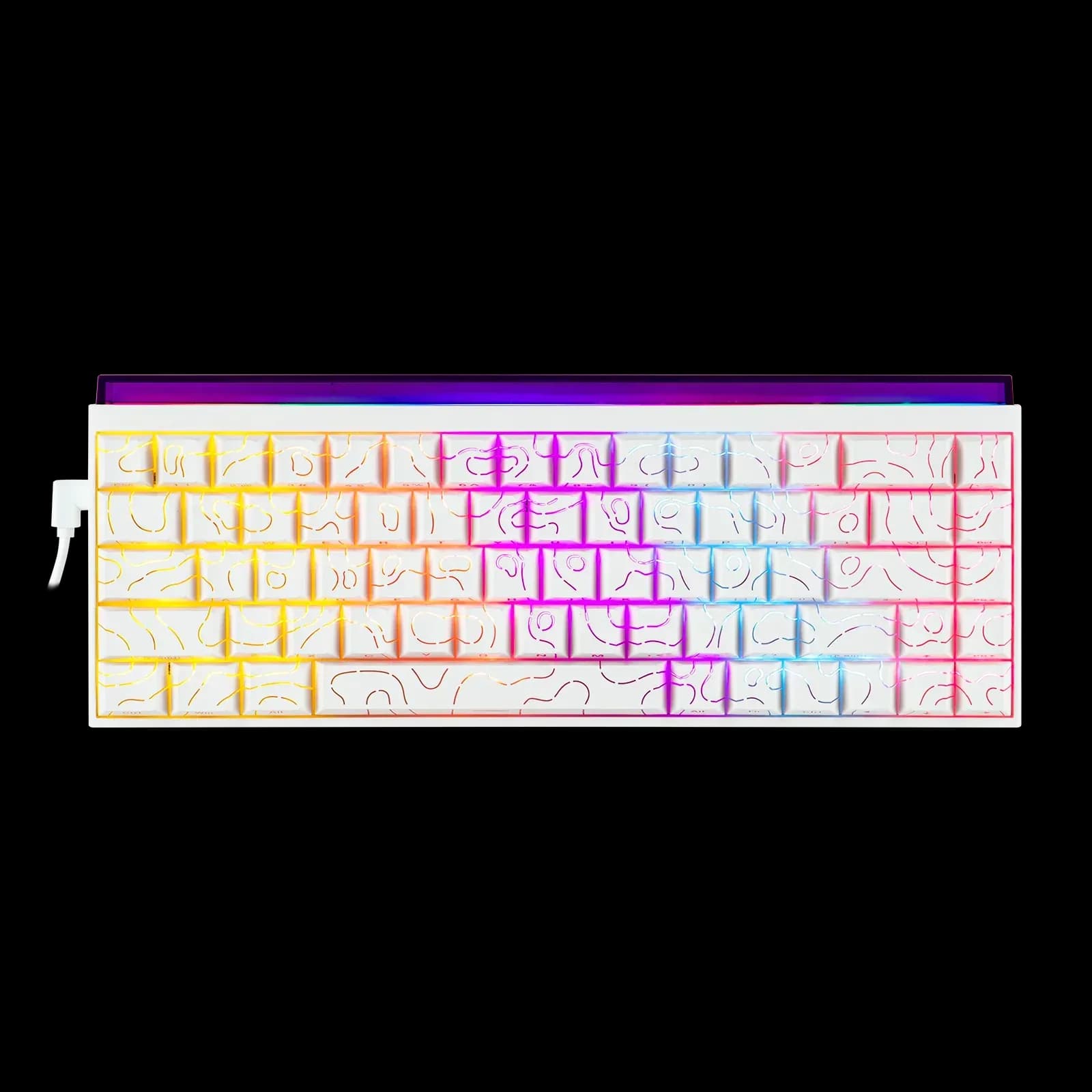 Ajazz NK68 Wired Gaming Keyboard