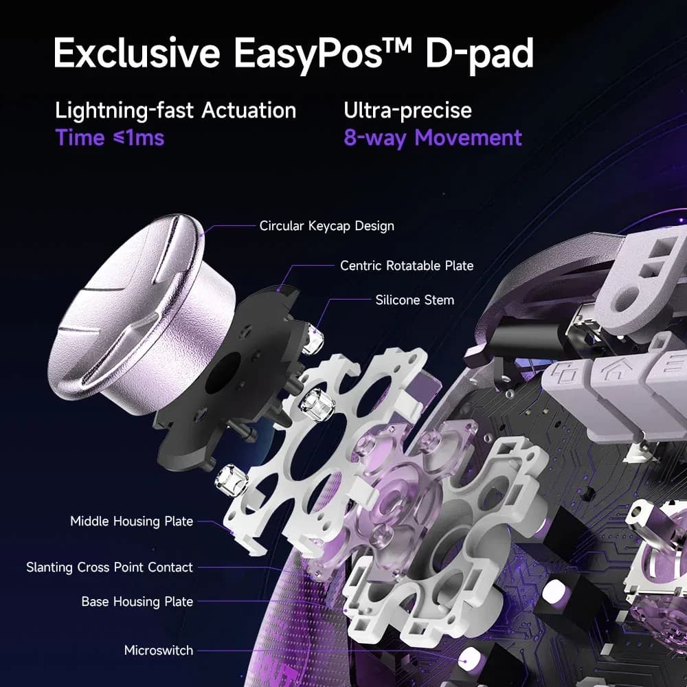 EasySMX D10 Multiplatform Gaming Controller with Charging Dock