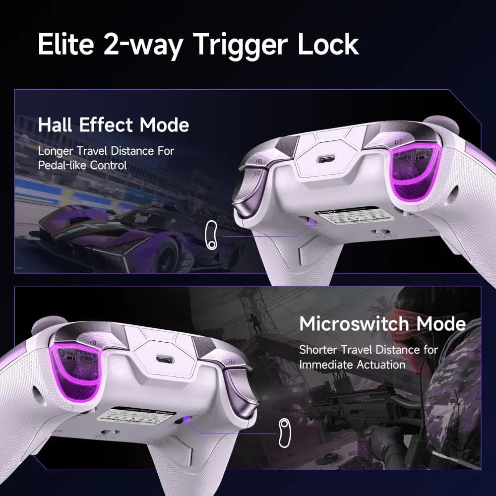 EasySMX D10 Multiplatform Gaming Controller with Charging Dock