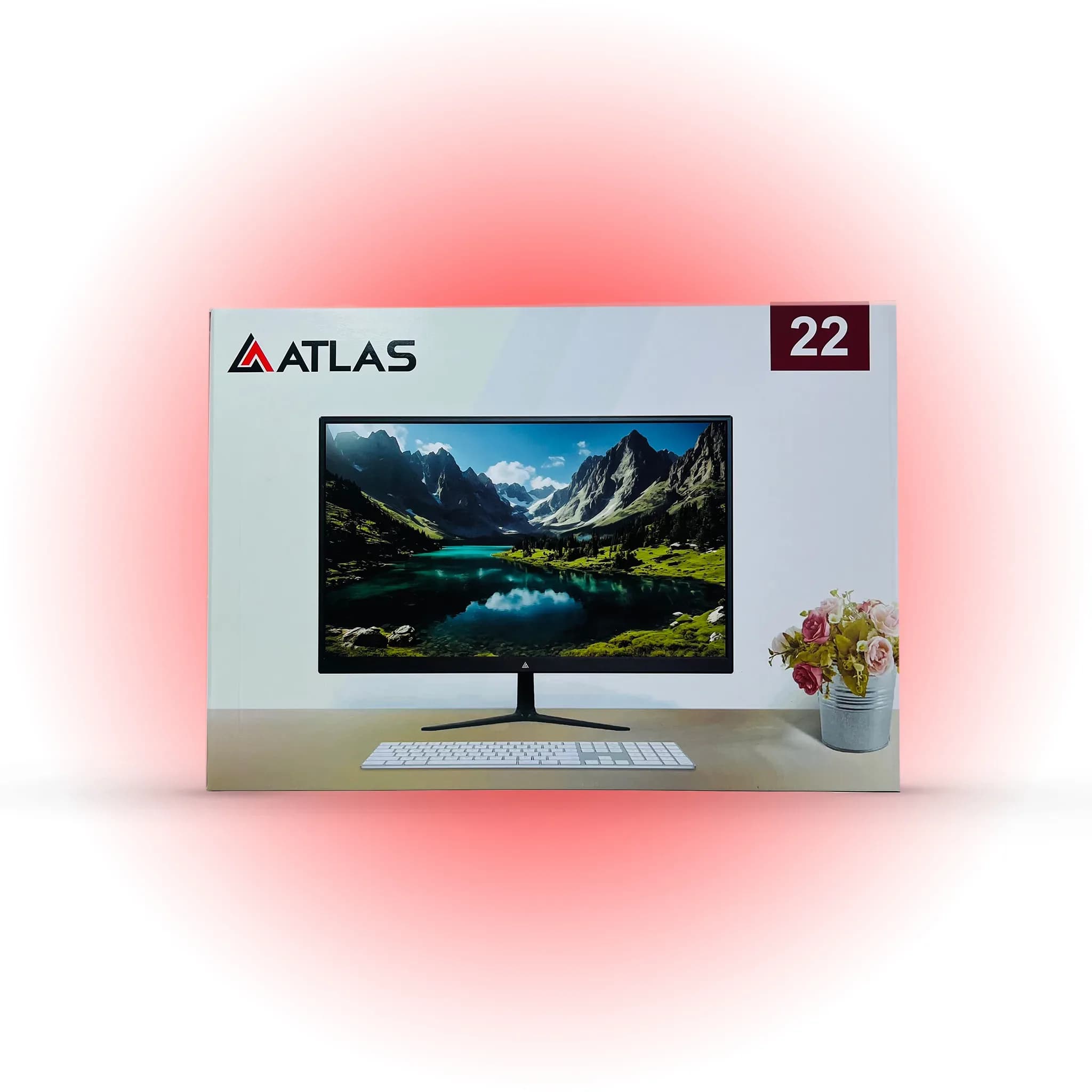 Atlas ATS22T Flat 22-Inch Full HD LED Monitor